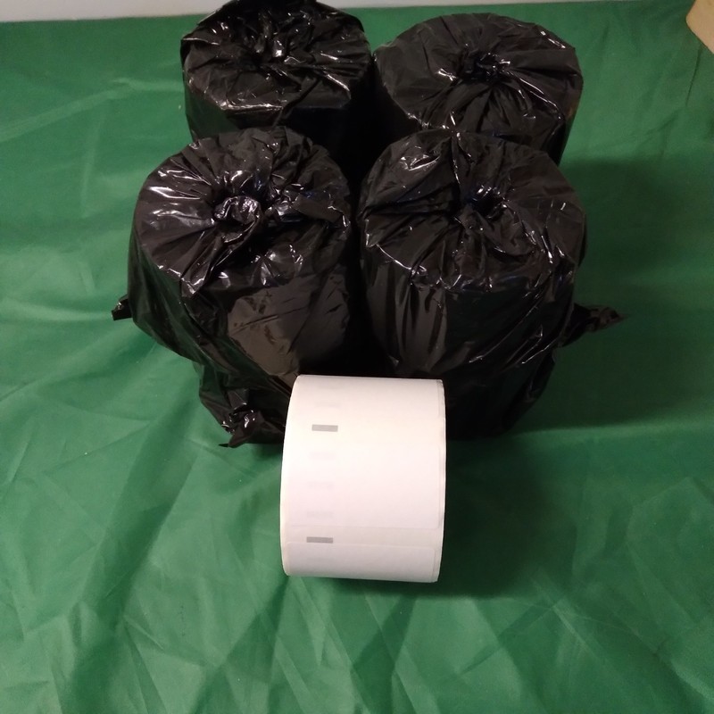 2-1/4 x 1-1/4 Labels 1000 count per roll 8 Roll. Unbranded open box