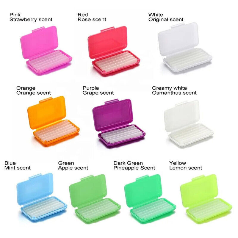 100Packs 10 Fruit Scent Dental Orthodontics Ortho Wax For Braces Gum Irritation gallery