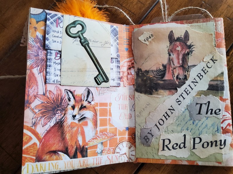 New Junk Journal Handmade Booklet Book Vintage "LITTLE THINGS" Pockets Ephemera gallery