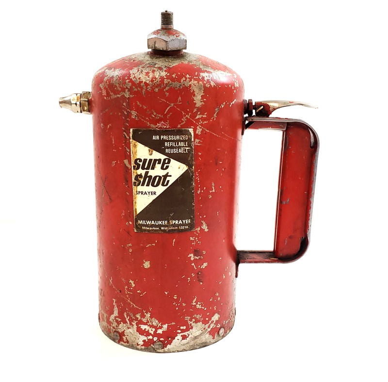Vintage Milwaukee Sure Shot Sprayer Refillable Reusable Industrial 32oz 1 quart