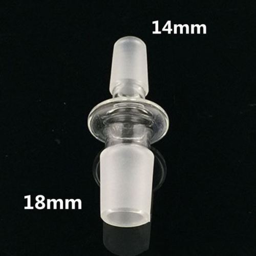 NEW | 18mm Male to 14mm Male Glass Adapter | FREE SHIPPING | US SELLER gallery