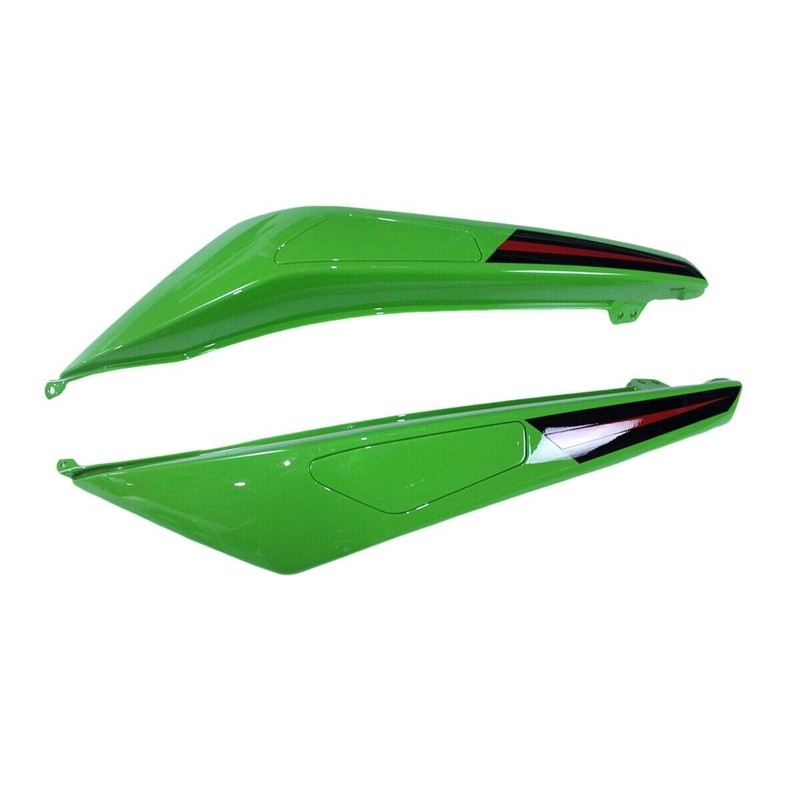 Gloss Green Black ABS Full Fairing Kit Kawasaki Ninja 650R EX650R 2009-2011 gallery