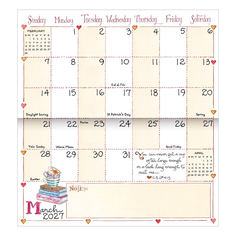 2027-2028 Susan Branch Small Monthly Pocket Planner gallery