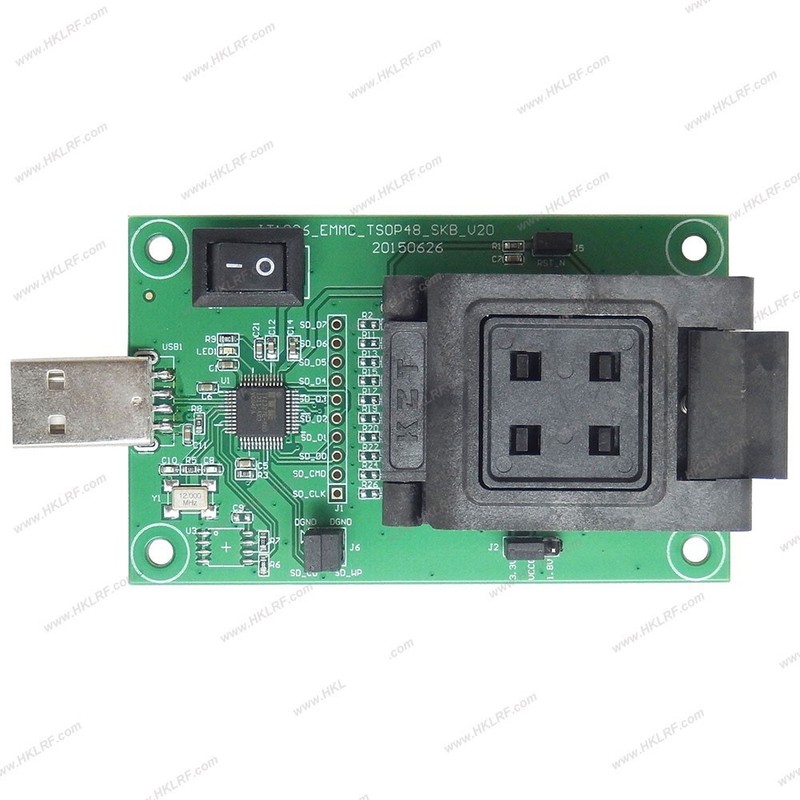 EMMC BGA153/BGA169 EMMC BGA162/BGA186/BGA221 series socket 3in1 data recovery gallery