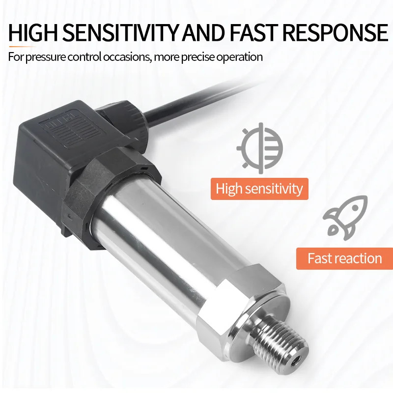 Pressure Sensor Transmitter 5bar 10bar 40bar 4-20mA 0-5V 0-10V RS485 QDX50A gallery