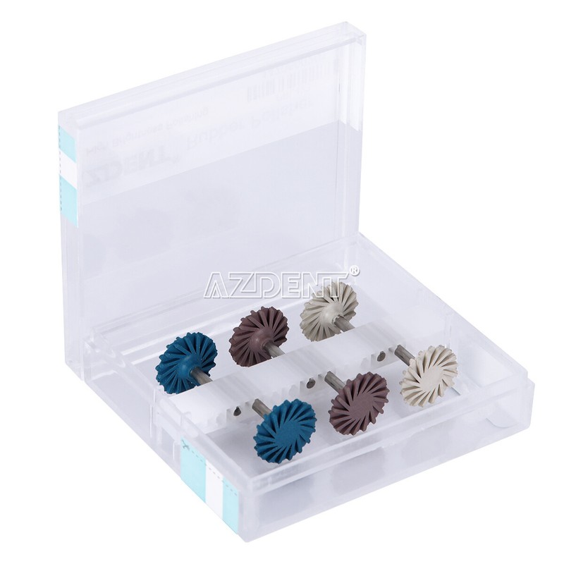 Dental Composite Polishing Diamond System RA disc 14mm Wheel Coarse/Medium/Fine gallery