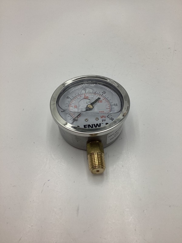 FNW 2-1/2 in. Low Lead Liquid Filled Gauge 0-30 PSI FNWXLFG030L gallery