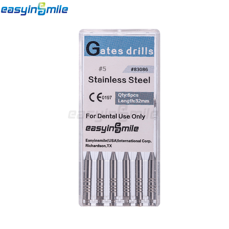 6Pc Dental Gates Glidden Drills Endo Root Canal Engine Use #1-6 32mm EASYINSMILE gallery