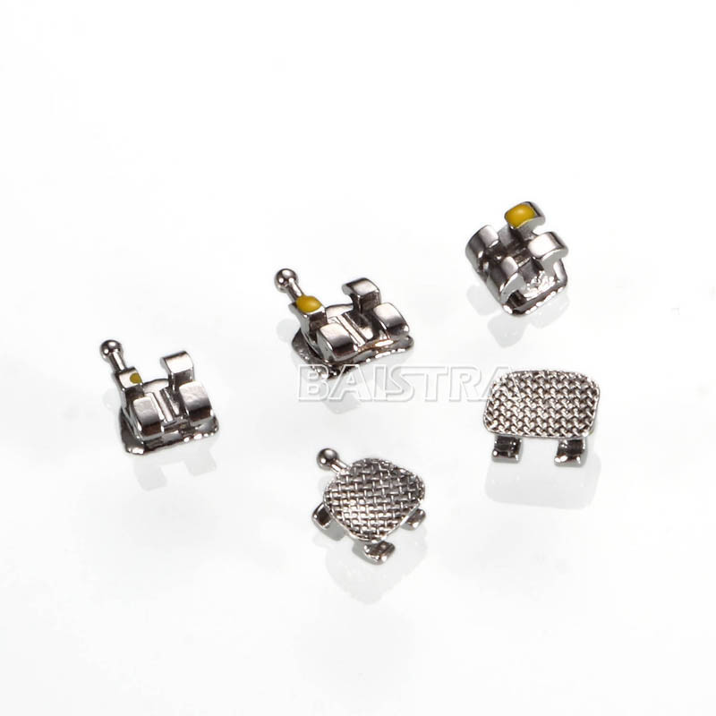 Dental Orthodontic Braces Metal Brackets Mini Standard Roth MBT 022 Hooks 345 gallery