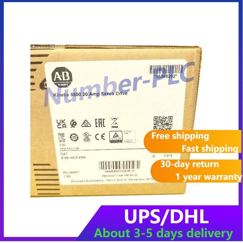 NEW Allen-Bradley 2198-H025-ERS /A Kinetix 5500 20 Amp Servo Drive US Free Tax