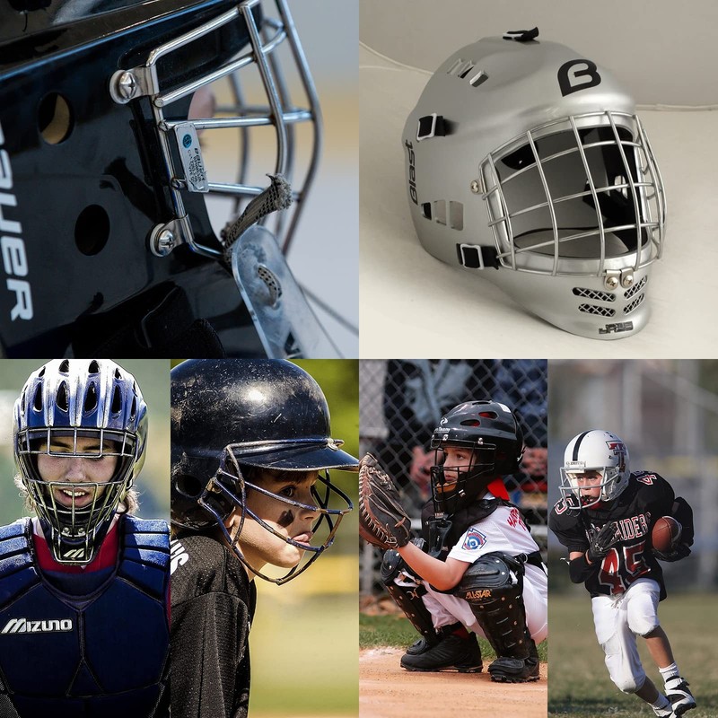 Football Helmet Repair Kit, Hockey Helmet Hardware Kit, Hardware for Universal B gallery