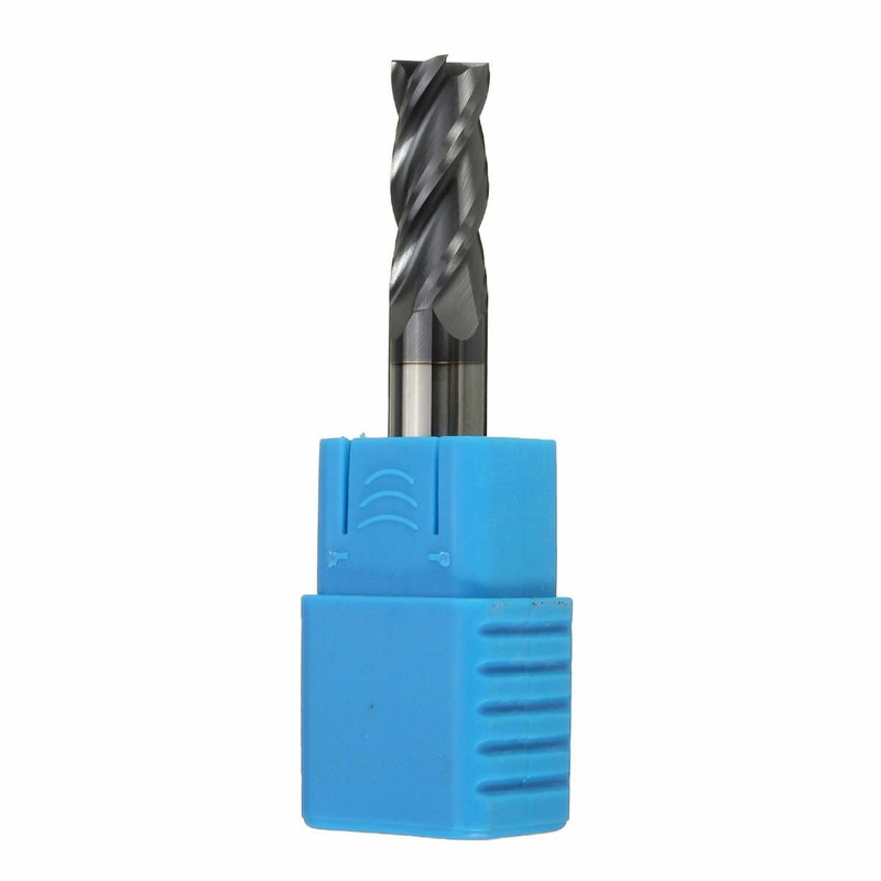 12mm Dia. LOC 30MM OAL 75MM TUNGSTEN CARBIDE END MILL 4 FLUTE TiAIN COATED NEW