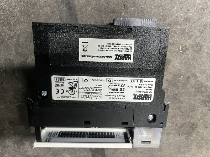 Hardy/Allen Bradley HI1756-2WS Ser C Control Logix Two Channel Loadcell Module