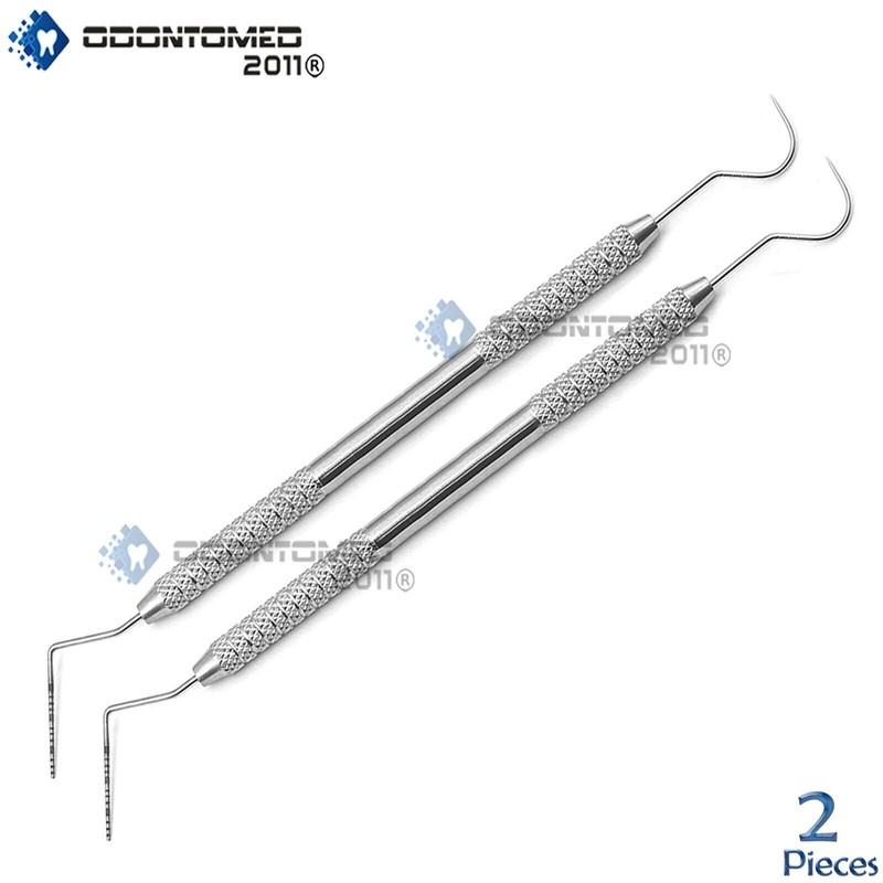 ODM 2 Pcs UNC15/23 Expro Periodontal Probe/explorer Dental Color