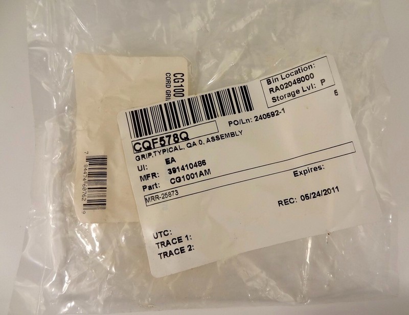 Meltric CG1001AM Cord Grip With Aluminum Mesh 1" Trade, 3/4 to 7/8" Cable, NEW gallery