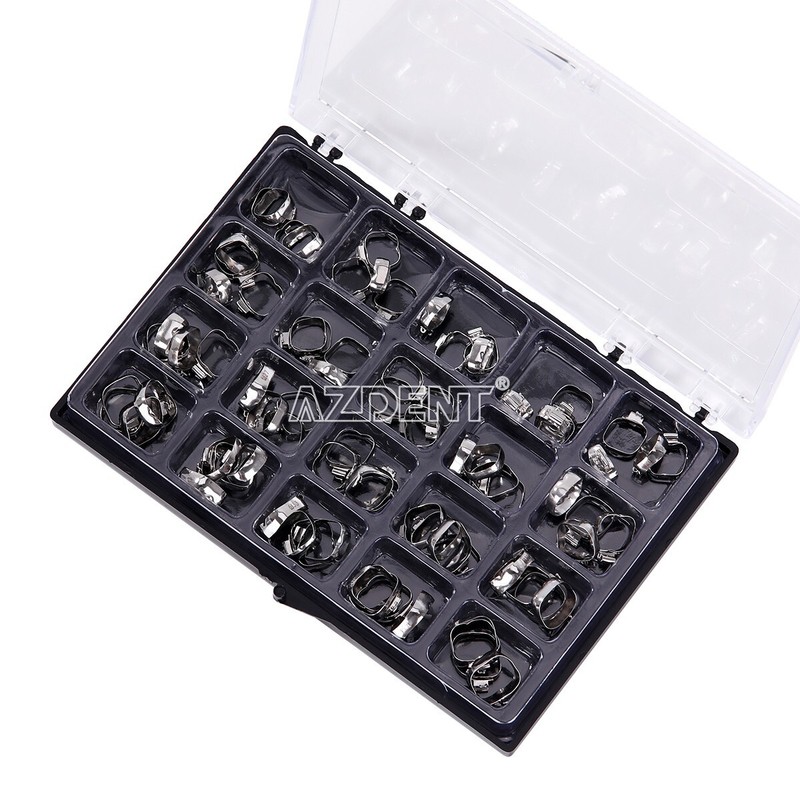 Dental Ortho Bondable Buccal Tube with Band Roth MBT 022 1st 2nd Molar Non-conv gallery
