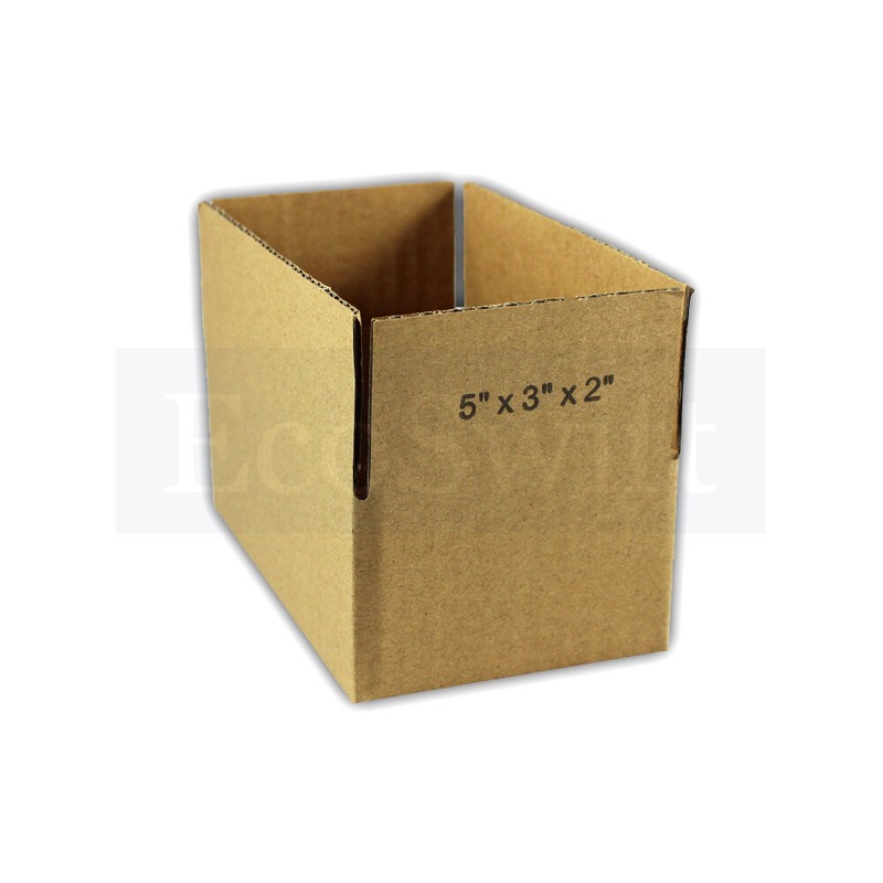 25 5x3x2 EcoSwift Cardboard Packing Moving Shipping Boxes Corrugated Box Cartons gallery