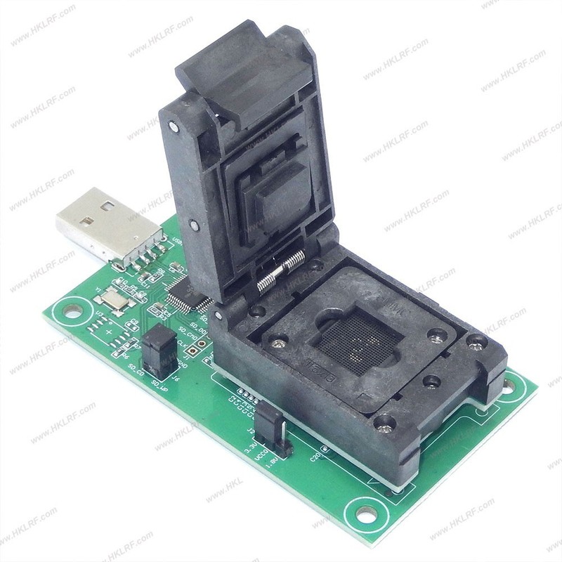 EMMC BGA153/BGA169 EMMC BGA162/BGA186/BGA221 series socket 3in1 data recovery gallery