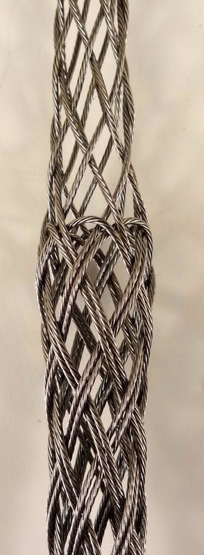 Meltric CG1001AM Cord Grip With Aluminum Mesh 1" Trade, 3/4 to 7/8" Cable, NEW gallery