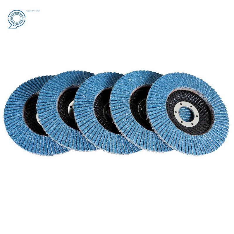New 4.5In X 7/8In 40 Grit T29 Premium Zirconia Flap Disc Sanding Grinding 10Pcs gallery