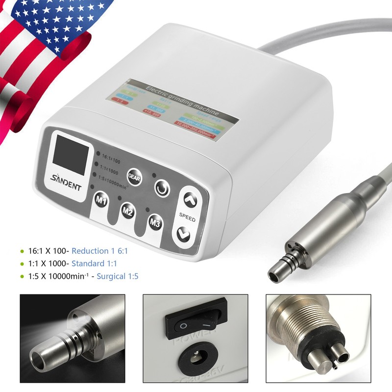 Dental Brushless Electric micro motor electric micromotor Fit 1:1/1:5/16:1 SA gallery