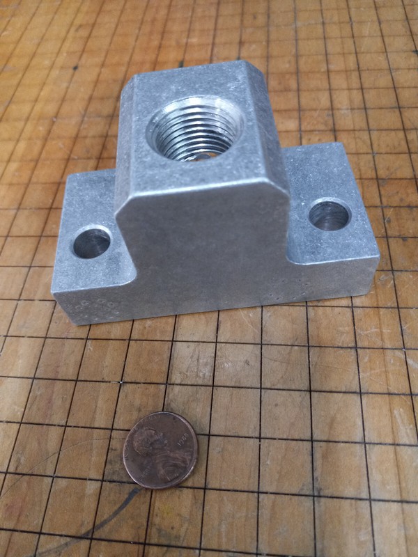 NEW 1/2" NPT Drop-Ear 90 Degree Elbow Two port Manifold 2200PDE-2 6061 Aluminum gallery