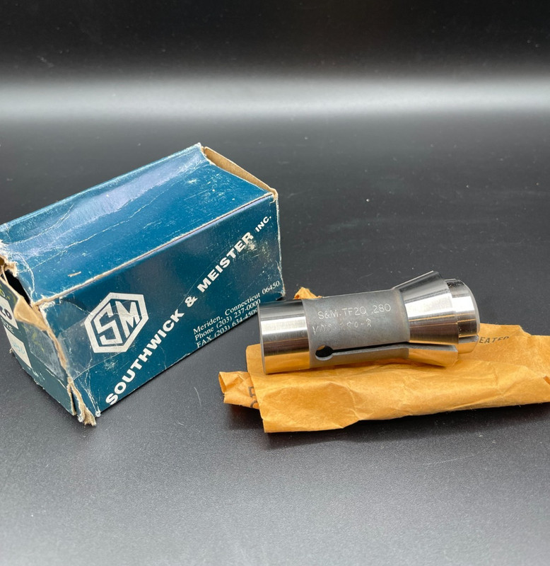 Southwick & Meister TF25 T20 Smooth Serrated Bore Collet .280 to .753 PICK SIZE