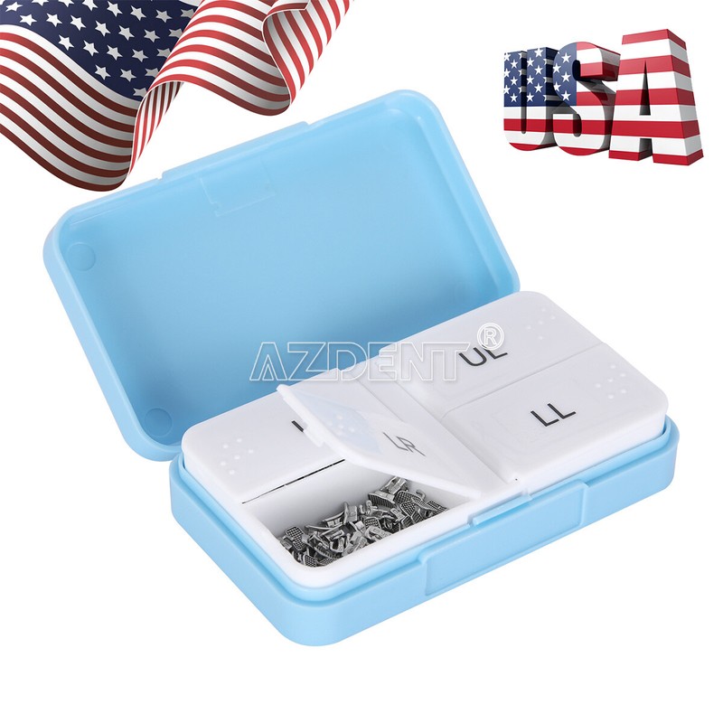 AZDENT Dental Ortho Buccal Tubes 1st /2nd Molar Bondable Non-Conv Roth/MBT .022 gallery