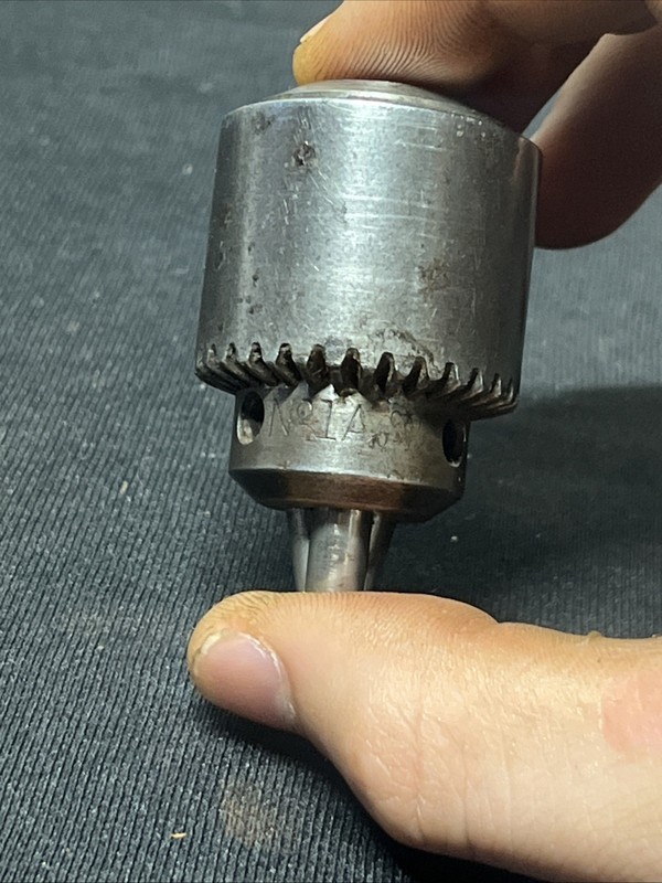 Jacobs No. 1A Drill Chuck 0–1/4” Capacity Made United States Of America