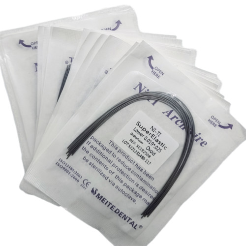 Dental Orthodontic Super Elastic Niti Round/Rectangular Arcos Arch Wires Ovoid gallery
