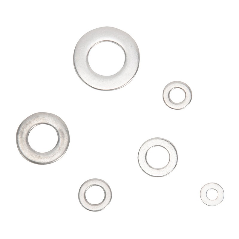 660 Pieces 304 Stainless Steel Washers Flat Assortment Set Kit 6 Sizes M3-M10 gallery