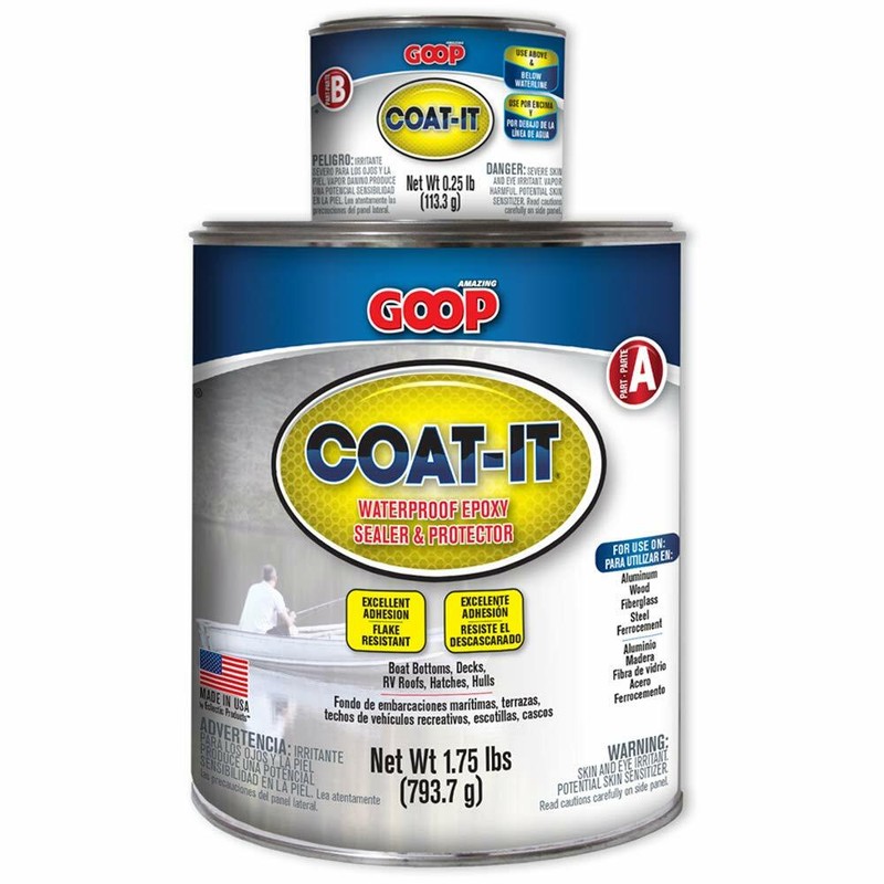 Goop 5400040 Coat-It Waterproof Epoxy Sealer & Protector – 2 lb Kit