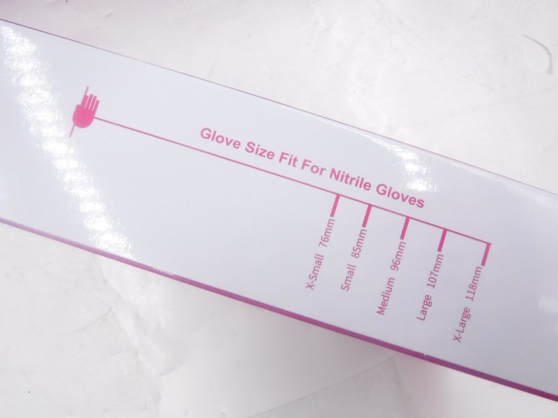 500 Pack GP Craft Size Small Pink Disposable Pink Nitrile Gloves gallery
