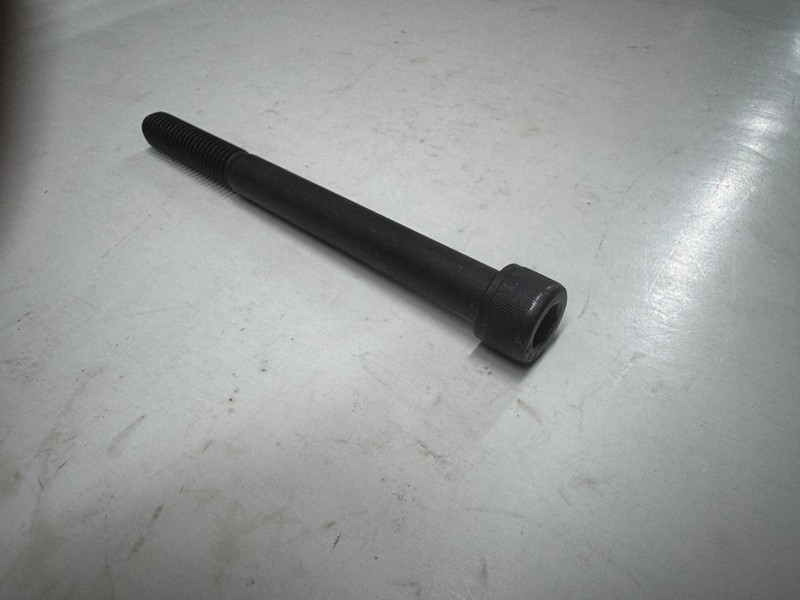 1/2-13 x 5-1/2 (PT) Socket Head Cap Screw Alloy Steel Black Oxide Lot of 25