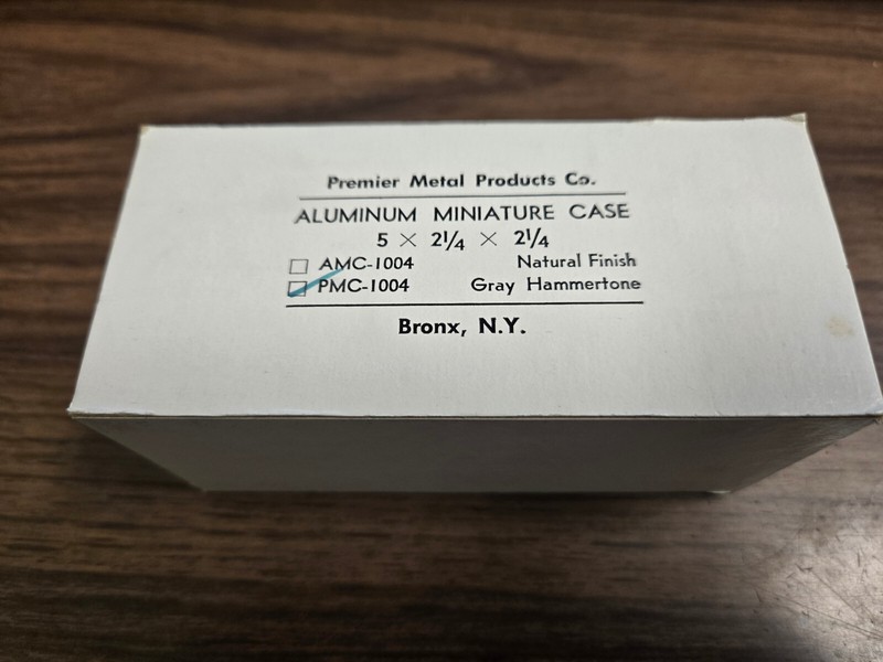 Premier Metal Products PMC-1004 Project Box Ham Radio Arduino Raspberry Pi – NOS