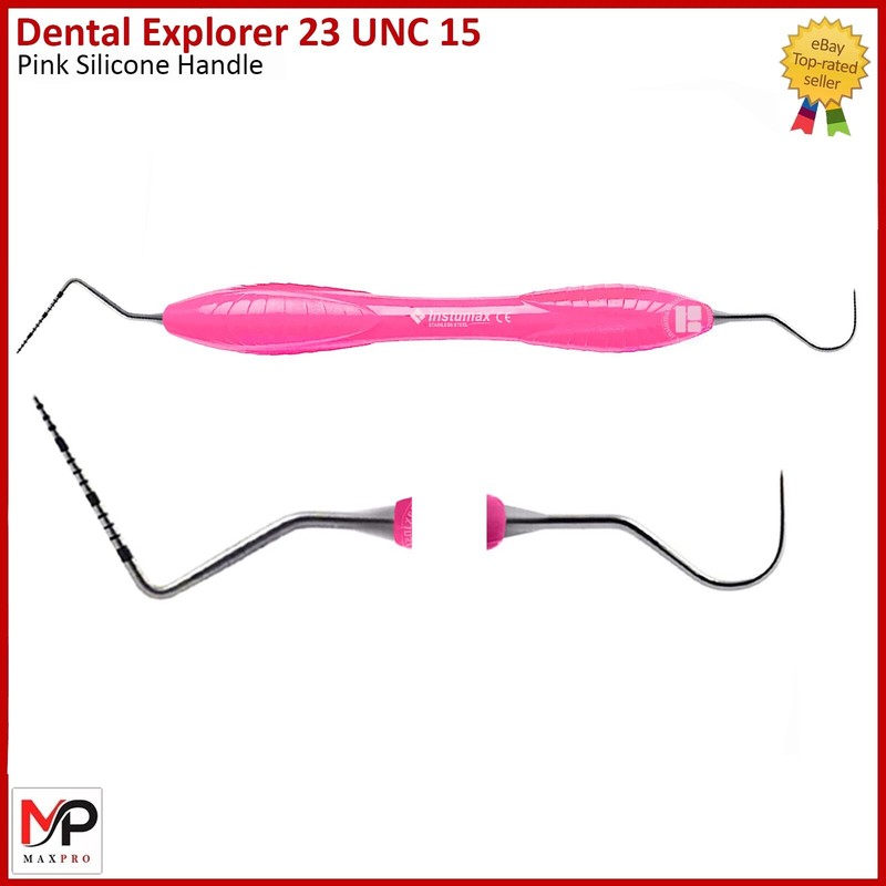 UNC15/23 EXPRO Dental Probe – Pink Ergo Handle | Perio Pocket Measuring Tools