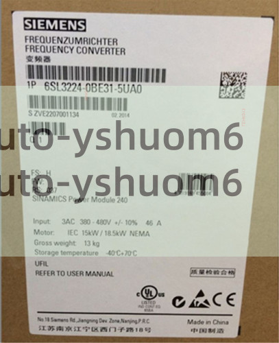 1PC Siemens 6SL3224-0BE31-5UA0 6SL3 224-0BE31-5UA0 Power Module18.5KW New In Box
