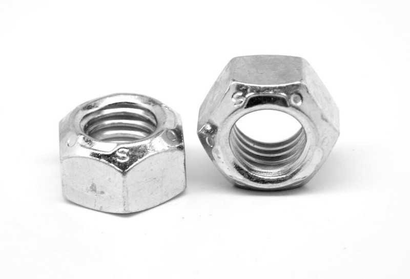 3/8″-24 Fine Grade C Stover All Metal Locknut Zinc Plated and Wax