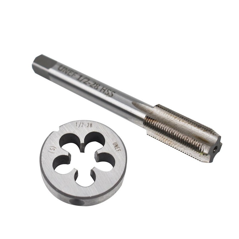 1/2"-28 Gunsmithing Tap and Die Set High Quality (1/2x28) 22LR 223 5.56 9mm gallery