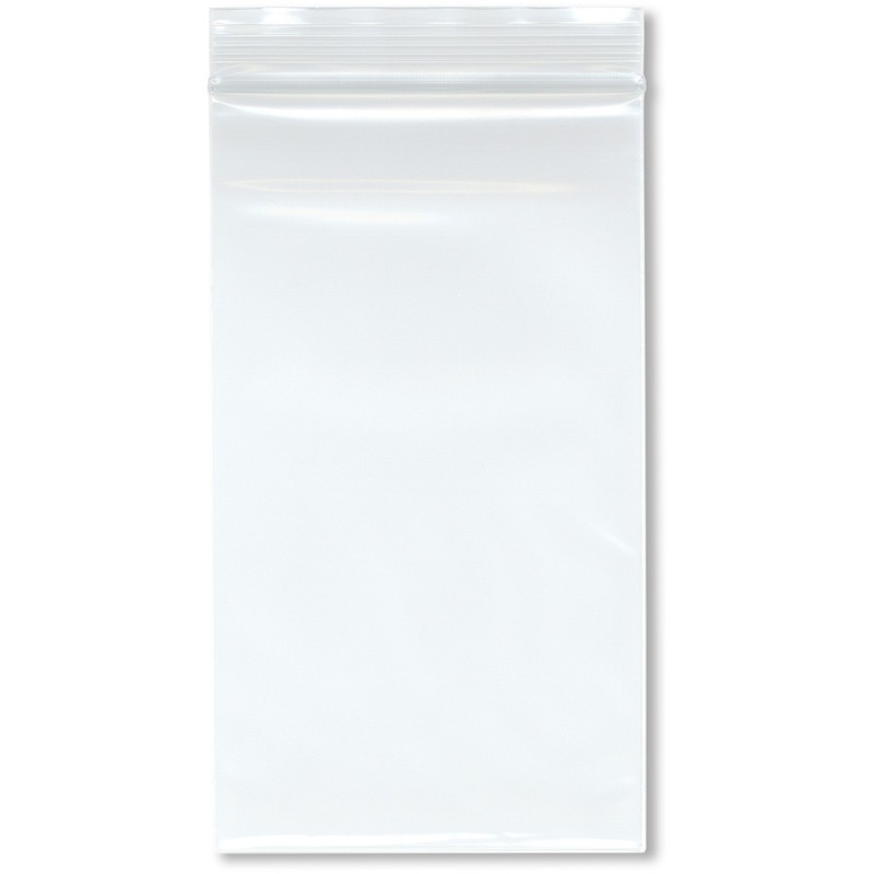 Plymor 4″ x 7″, 4 Mil Heavy Duty Zipper Reclosable Plastic Bags