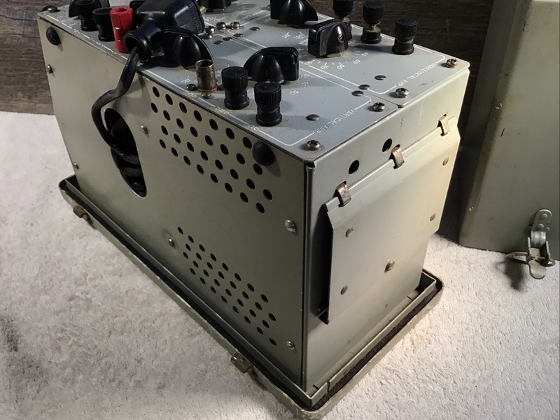 Vintage Military Test Instrument Navy Department OS-8C/U Oscilloscope Jetronic gallery