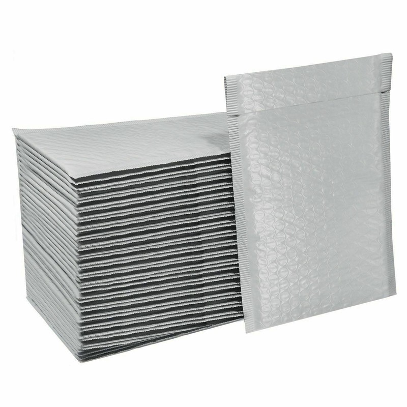 ANY SIZE POLY WHITE BUBBLE MAILERS MAILING SHIPPING PADDED BAGS ENVELOPES