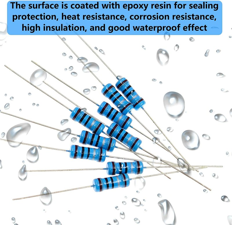 10 PCS 1/4w(0.25 watt) 1% metal film resistors Over200 Various Value YOU CHOOSE gallery