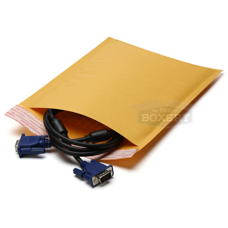 100 #0 Kraft Bubble Padded Envelopes Mailers 6 x 10 from TheBoxery gallery