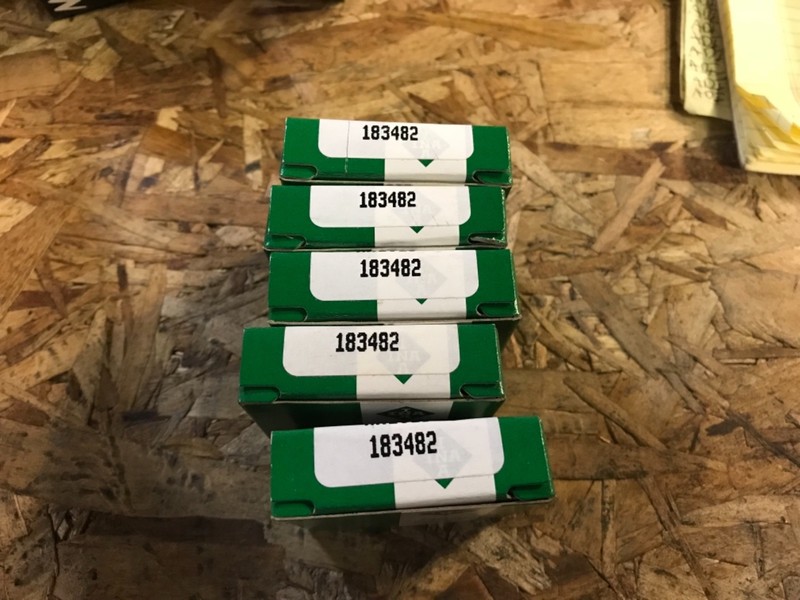 Lot of 5-INA-Bearings #HK1015, 30 day warranty, free shipping lower 48!