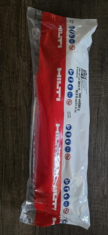 Hilti Hit-HY 200-A-V3 Epoxy Adhesive Anchor Epoxy 16.9oz /31.4oz Not expired gallery
