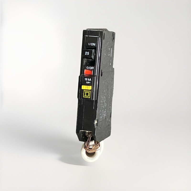 Square D QO125GFI Mini circuit breaker, QO, 25A, 1P, 120V, 10kA Used WARRANTY gallery