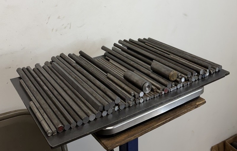 28.55 lbs Misc Carbon & Alloy Steel Round Bar Stock – Mixed Grades