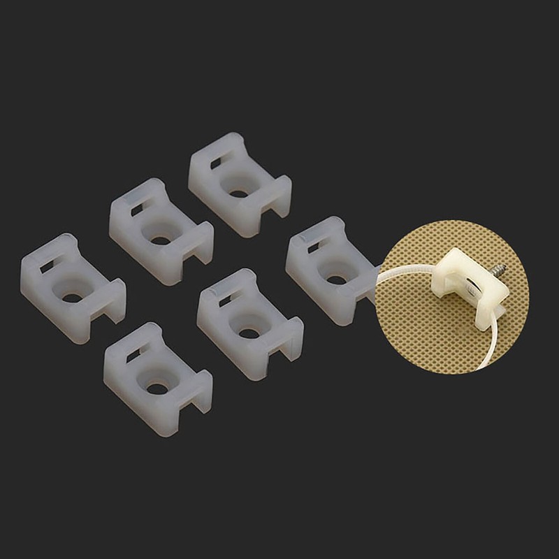 STM-0/1/2 Cable Tie Base Saddle for 5/9mm Zip Tie Cradle Mounts Base Clip Holder gallery
