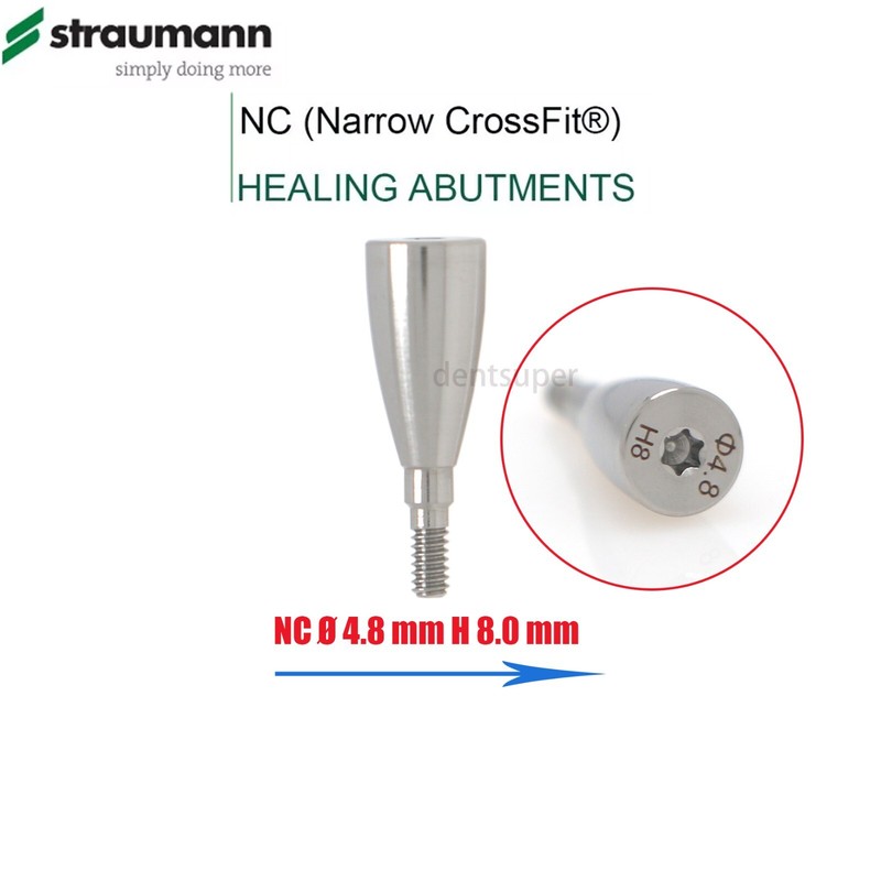 Dental For Straumann NC Healing Abutment Diameter 4.8mm Conical Heights 2/3.5/5 gallery